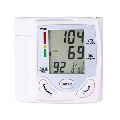 Medical Wrist Blood Pressure Meter Home Blood Pressure Monitor
