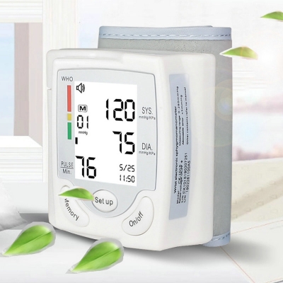 Medical Wrist Blood Pressure Meter Home Blood Pressure Monitor