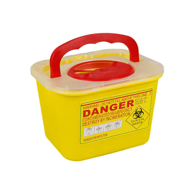Medical Disposal Sharp Container Square Medical Waste Safe Box