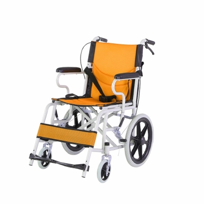 Light Weight Wheelchair Folding Manual Wheelchair for the Elderly