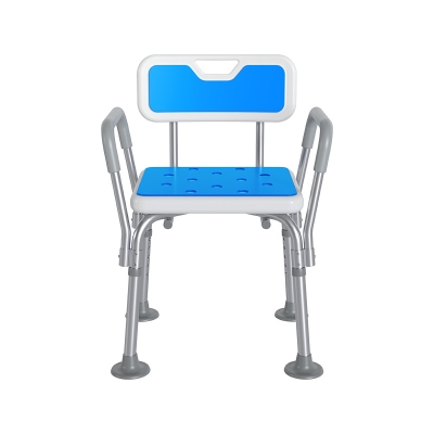 Adjustable Shower Chair for Seniors, Height Adjustable Bath Stool