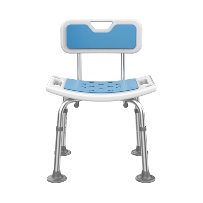 High Quality Aluminum Alloy Shower Chair Anti-slip Toilet Chair