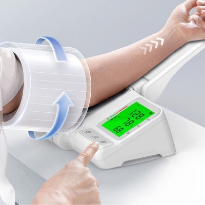 Medical Upper Arm Tunnel Electronic Blood Pressure Digital Blood Pressure Monitor