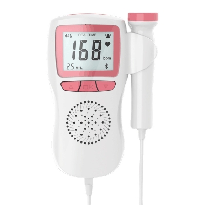 Bluetooth Fetal Doppler Home Pocket Ultrasound Baby Fetal Heart Rate Meter
