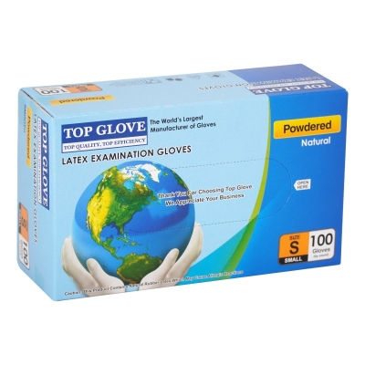 Surgical Gloves Medical Sterile Latex Powdered Glove