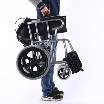 Cheap Price Portable Lightweight Wheelchair Manual Folding Wheelchair