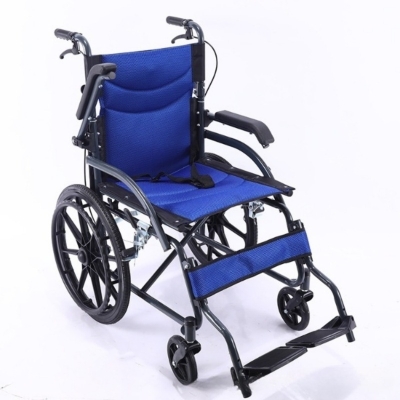 Rehabilitation Equipment Folding Wheelchair Light Weight Frame Manual Wheelchair