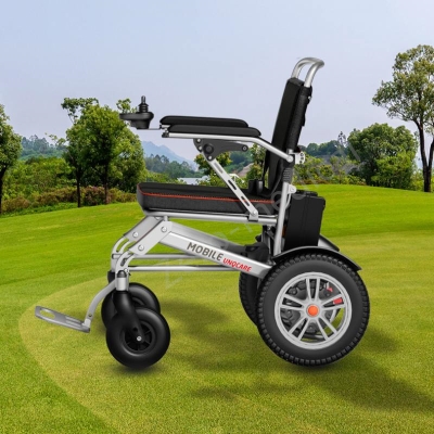 Wholesales Price Portable Folding Electric Wheelchair Motorized Power Wheelchair