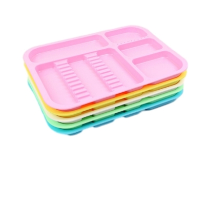 Multi-Color Medical Instrument Tray Dental Trays 4mm Thickness