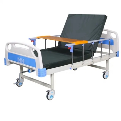 Medical Manual Hospital Bed One Crank Nursing Bed