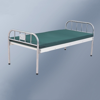 Hospital Manual Patient Bed Medical Flat Nursing Bed