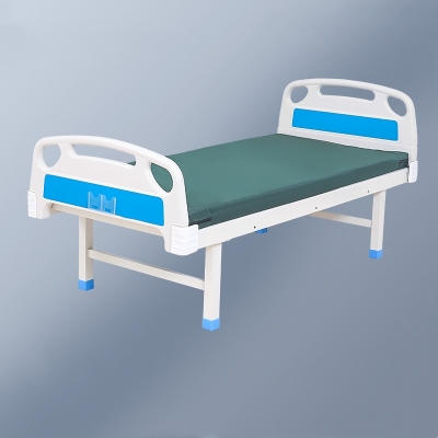 Hospital Manual Patient Bed Medical Flat Nursing Bed