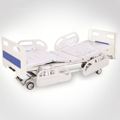 Double-Crank Manual Ward Patient Bed Hospital Nursing Bed