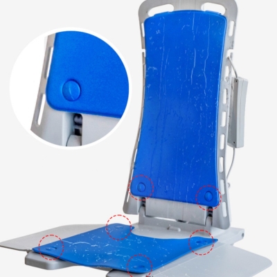 Electric Bath Lift Chair Motorized Shower Seat for the Elderly