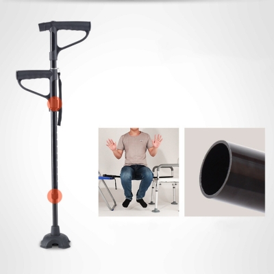 Aluminum Walking Sticks Walker Adjustable Canes with Big Foot Pads