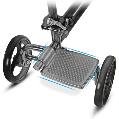 Foldable Mobility Knee Scooter Rolling Walker Walking Rollator
