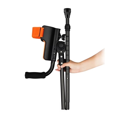 Lightweight Forearm Crutches Adjustable Walking Canes Crutches for Elderly