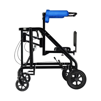 High Quality Standing Frame Walking Training Stand Walker with Wheels for Rehabilitation
