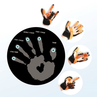 Rehabilitation Robot Gloves Hand Stroke Recovery Equipment Finger Training Device Electric Hand Exerciser