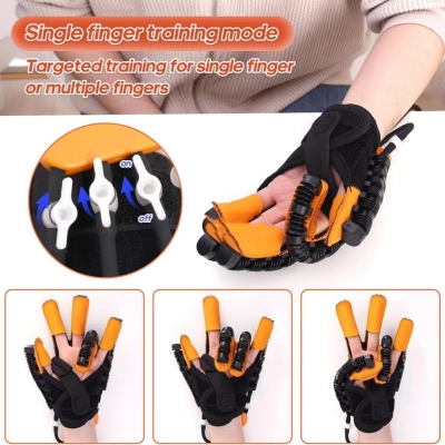 Rehabilitation Robot Gloves Hand Stroke Recovery Equipment Finger Training Device Electric Hand Exerciser