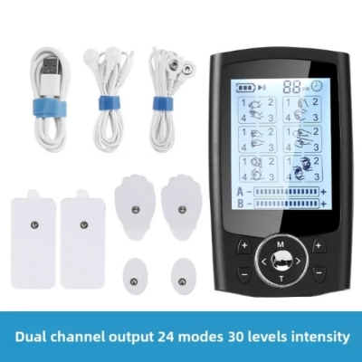 Professional Tens EMS Combo Unit for Ultimate Pain Relief, 2-Channel
