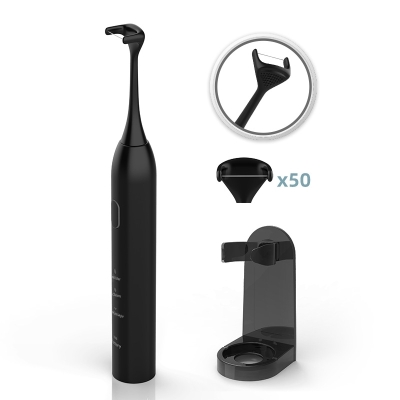 Rechargeable Electric Flosser Dental Floss, Wireless charging, with 50 Replacement Heads