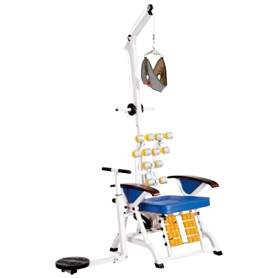 Multi-functional Neck Traction Device Waist Massage Chair Cervical Rehabilitation Trainer