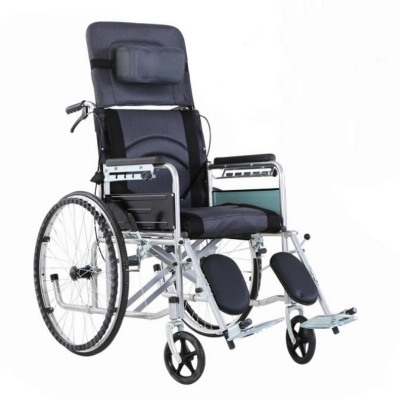 Portable Wheelchair Medical Recumbent Manual Wheelchair