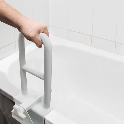 Adjustable Bathtub Safety Rail Shower Grab Bar