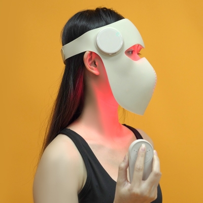 3D LED Facial Mask - Red Light Skin Beauty Silicone Device