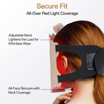 7-Color LED Facial Mask – Portable Light Therapy Face Mask for Wholesale