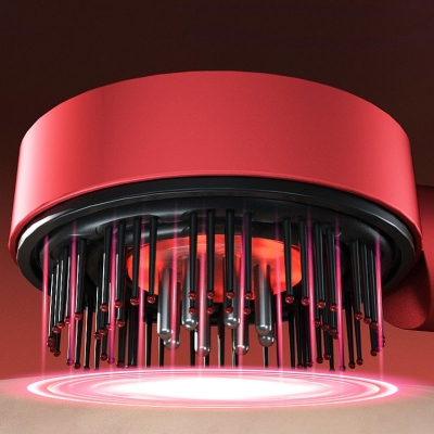 Electric Hair Comb Scalp Massager, Infrared Red Light Therapy Hair Oil Applicator Hair Brush