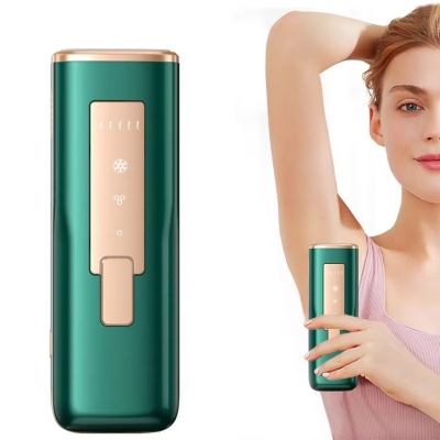 Ice-Cooling Hair Removal Device for Home Use – Painless & Fast Treatment