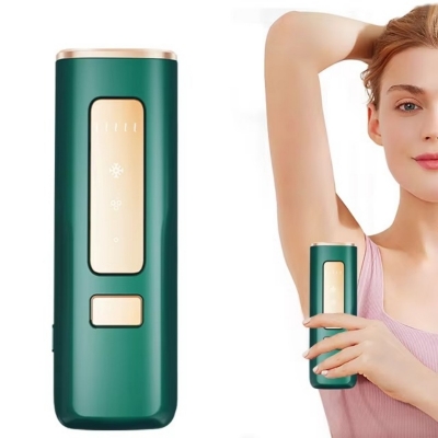 Ice Cooling IPL Hair Removal Device for Painless Home Use – Fast & Long-Lasting Results