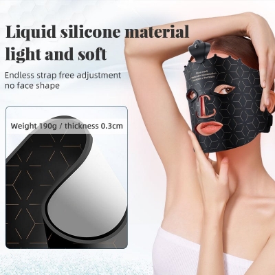 LED Red Light Facial Mask - Professional Skin Rejuvenation Therapy