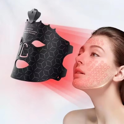 LED Red Light Facial Mask - Professional Skin Rejuvenation Therapy
