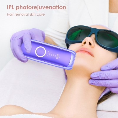 Laser Hair Removal Device for Women and Men - Ice Cool Painless and Permanent Hair Reduction