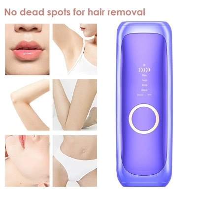 Laser Hair Removal Device for Women and Men - Ice Cool Painless and Permanent Hair Reduction