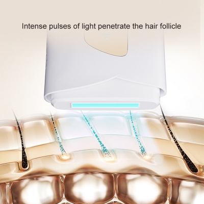 Painless Ice Cooling Hair Remover for Home – Fast Hair Removal & Smooth Skin