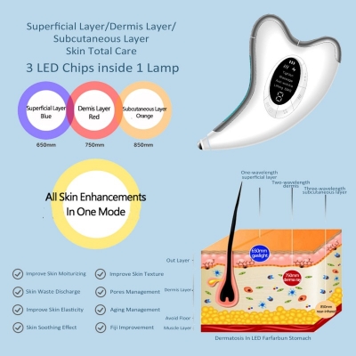 Compact Microcurrent Gua Sha Face Massager - Rechargeable Facial Lifting Tool with Vibration