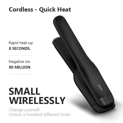 Classic Cordless Flat Iron - Portable Wireless Hair Straightener