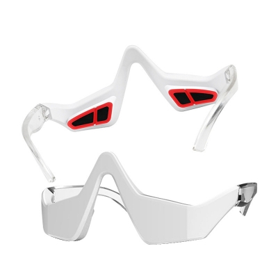 Heated Microcurrent Under Eye Massager for Dark Circles and Puffiness – Professional Eye Care Device