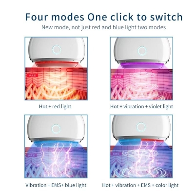 Electric Face Massager – Skin Lifting Gua Sha Tool with Heating & Vibration