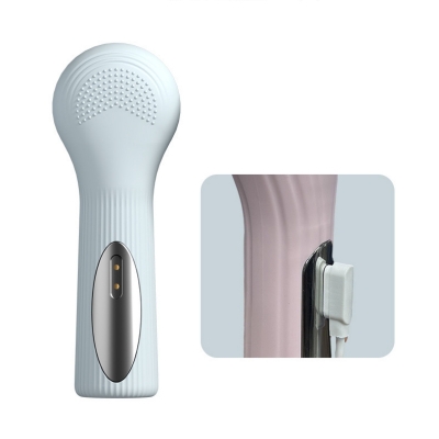 Warm Silicone Facial Cleansing Brush - Heated Face Cleaner